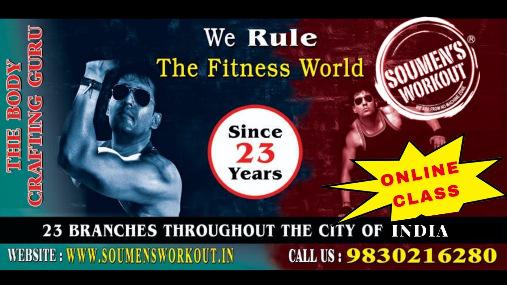 Join Soumen's Workout online fitness centre in mumbai,online slimming centre in mumbai.